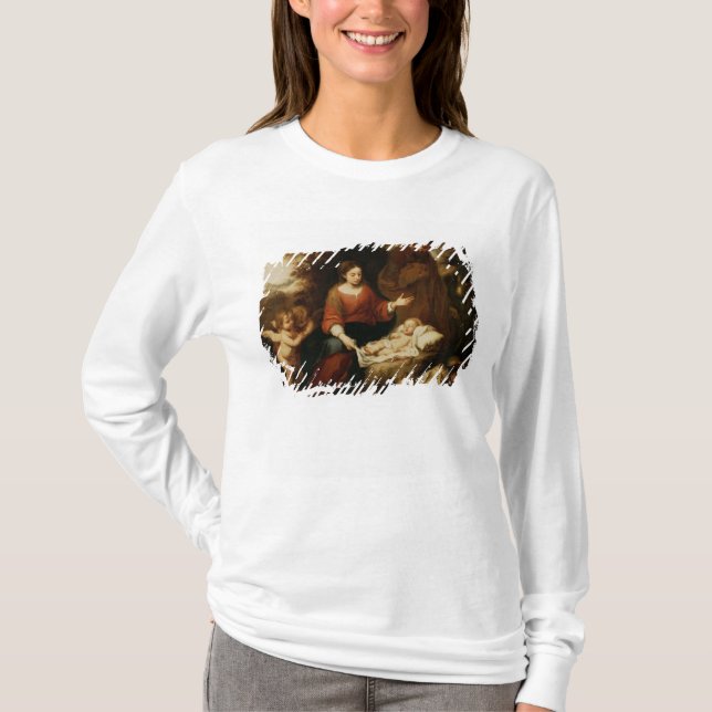 Camiseta O resto no vôo em Egipto (Frente)