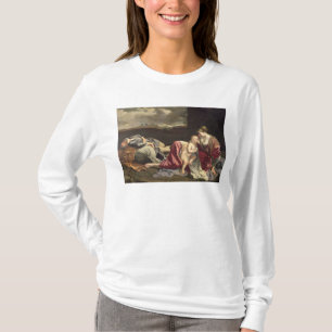 Camiseta O resto no vôo em Egipto, 1628
