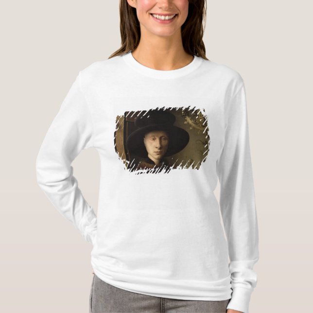 Camiseta O retrato de Giovanni Arnolfini (Frente)