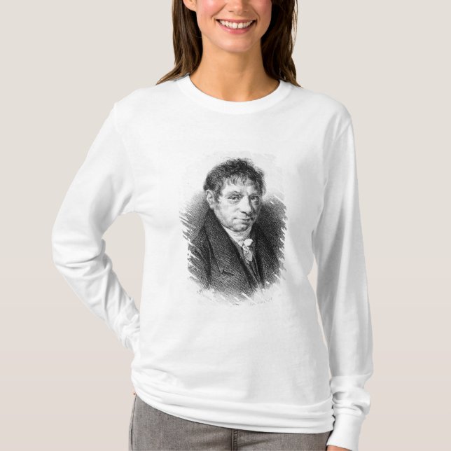 Camiseta O retrato de Jean Baptiste diz (Frente)