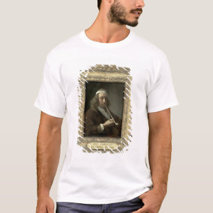 Camiseta O retrato de um homem, disse ser o artista