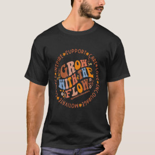 Camiseta O Retro Cresce Com O Treinamento Especial De Fluxo