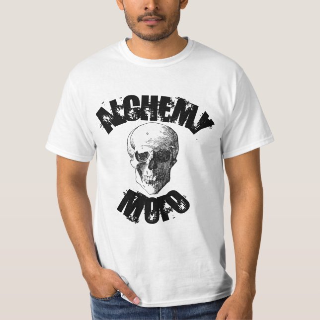 Camiseta O reverso clássico dos homens (Frente)