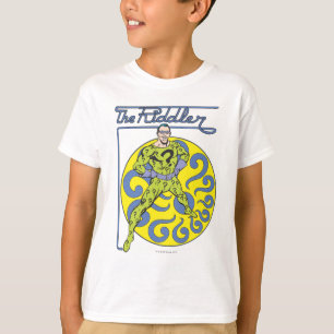 Camiseta O Riddler e o logotipo roxo