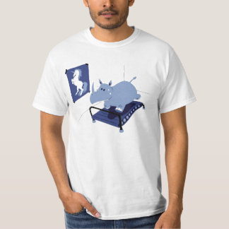 Camiseta o rinoceronte elabora
