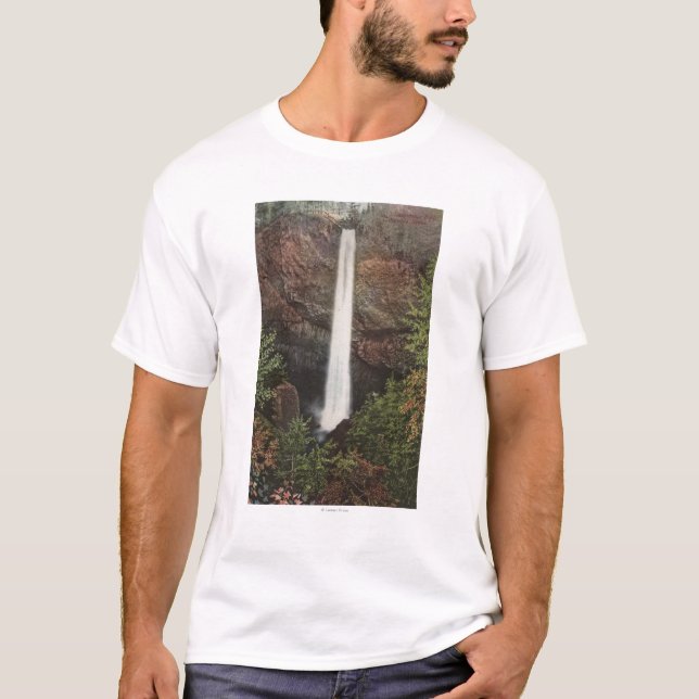 Camiseta O Rio Columbia, OU - Latourelle cai a vista #2 (Frente)