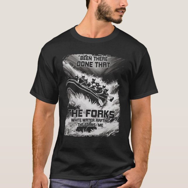 Camiseta O Rio das Forks Rafael Rapids Maine R (Frente)