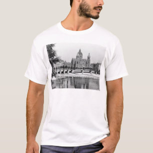 Camiseta O rio Isar em Munich, c.1910