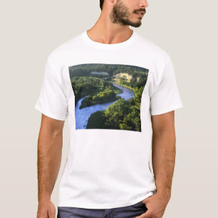 Camiseta O rio Niobrara perto de Valentine Nebraska