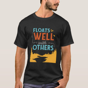 Camiseta O Rio Tubing Flutua Bem Com Outros