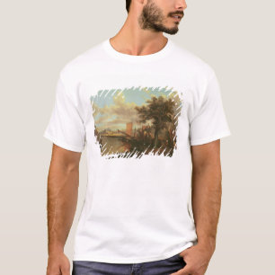 Camiseta O rio Yare com uma vista distante de Norwich