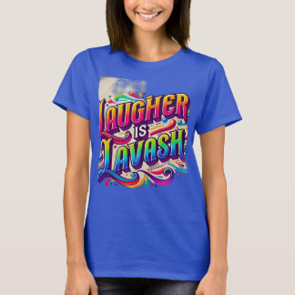 Camiseta O riso é Lavish (camisa desenhada)
