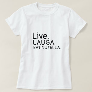 Camiseta O riso vivo das partes superiores do algodão come