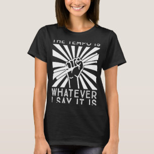 Camiseta O ritmo é o que eu digo