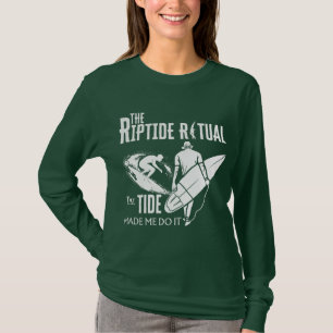 Camiseta O Ritual De Riptide Que Me Fez Fazer Isso