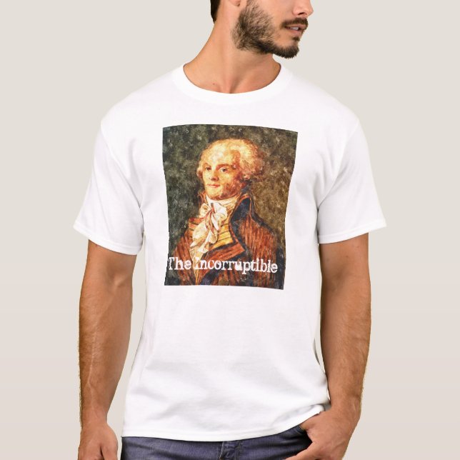 Camiseta O Robespierre revolucionário incorruptível (Frente)
