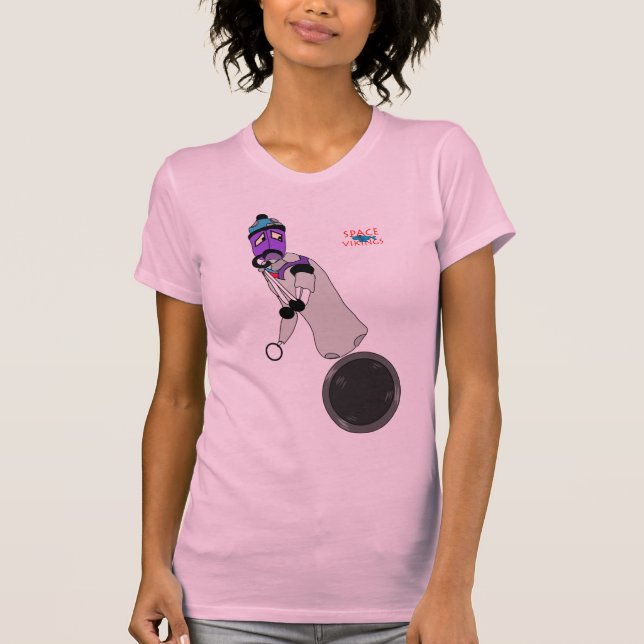 Camiseta O robô um pouco preocupou-se (Frente)