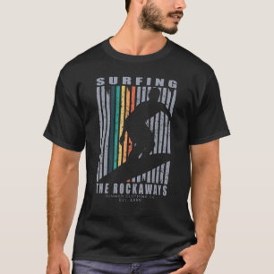 Camiseta O Rockaways Surfing Beach Retro Surfing Summer