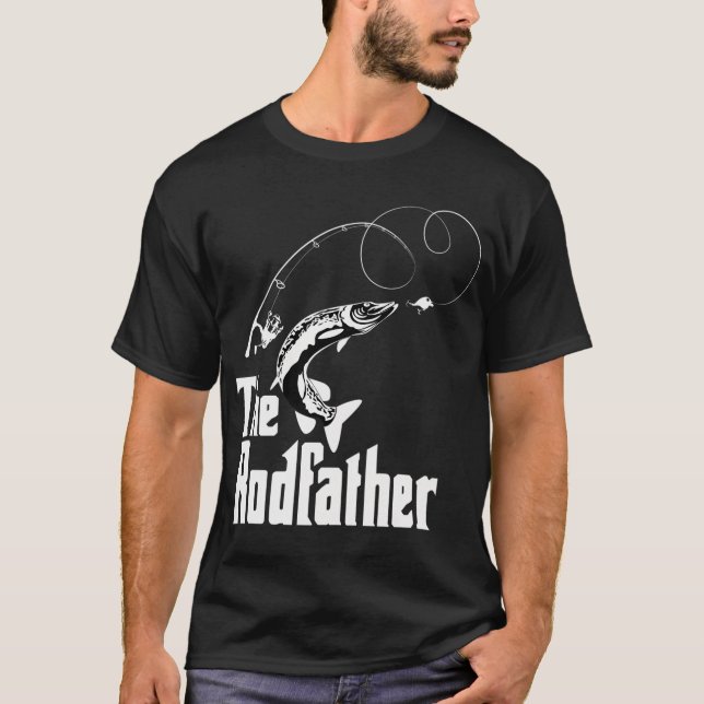 Camiseta O Rodfather da Pesca  (Frente)