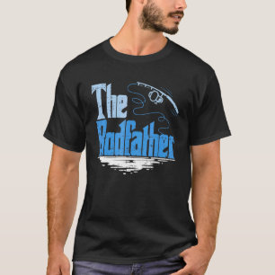 Camiseta O Rodfather Paródia de Pesca Dia dos Pais