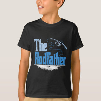 Camiseta O Rodfather Paródia Divertida de Pesca