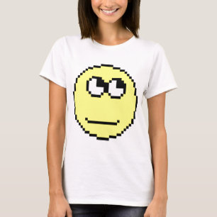 Camiseta O rolamento Eyes o Emoticon