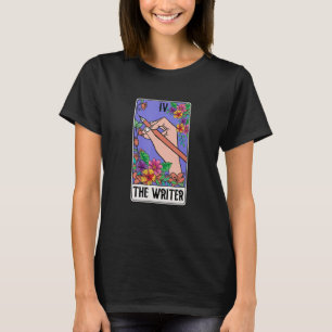 Camiseta O romance de Escrevendo do Autor do Gravador de Pl