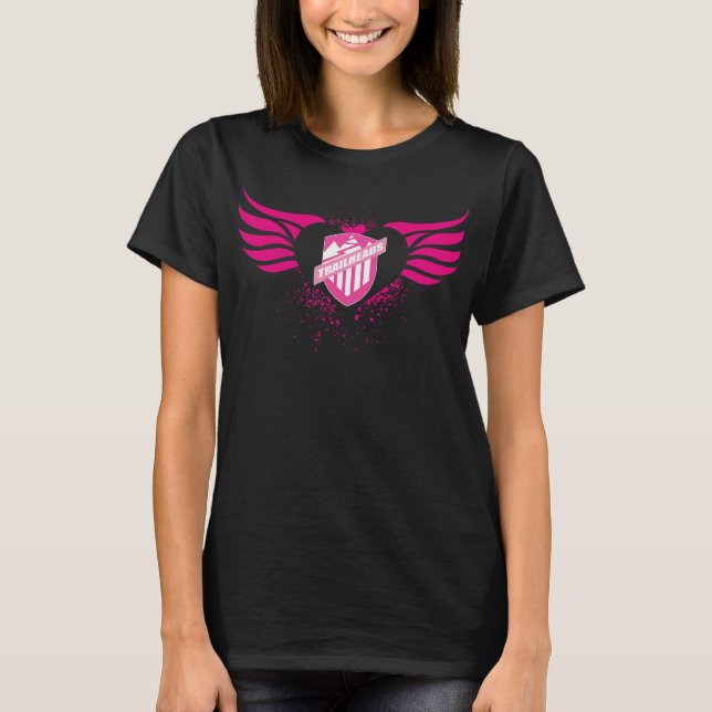 Camiseta O rosa acredita o T (Frente)