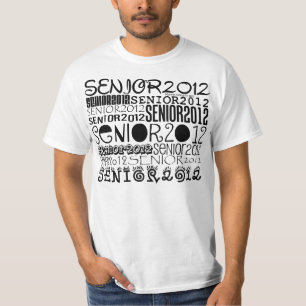 Camiseta O roupa 2012 dos mais velho (preto) personaliza