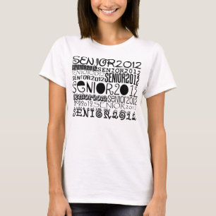Camiseta O roupa 2012 dos mais velho (preto) personaliza