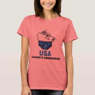 Camiseta O roupa interior de Canadá