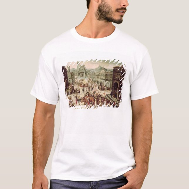 Camiseta O saco de Lyons pelo DES Adrets do Baron (Frente)