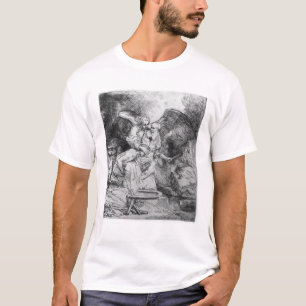 Camiseta O sacrifício de Abraham, 1645