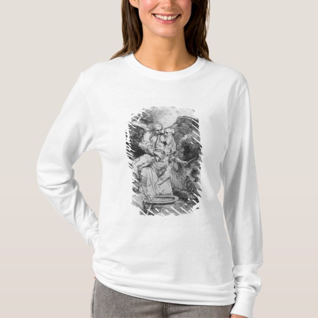 Camiseta O sacrifício de Abraham, 1645 (Frente)