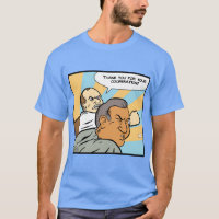 O sacudir Conroy golpeia polidamente uns desenhos
