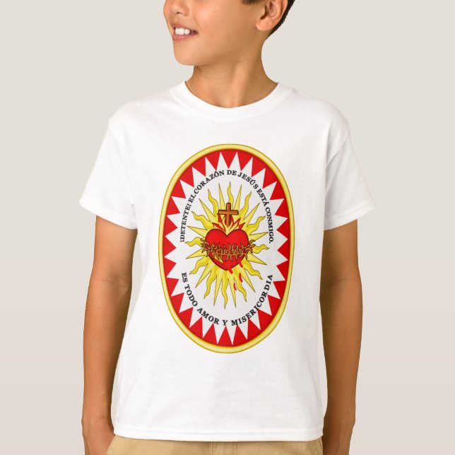Camiseta O Sagrado Coração de Jesus (Frente)