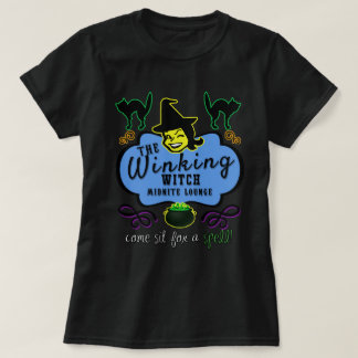 Camiseta O Salão da Bruxa Winking - Escuro