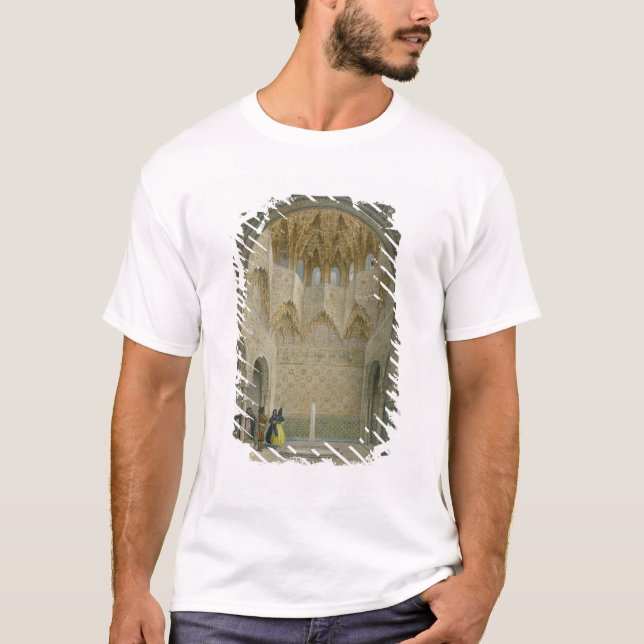 Camiseta O Salão do Abencerrages, o Alhambra, Granad (Frente)