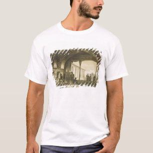 Camiseta O Salão dos espelhos no palácio do Sardar de