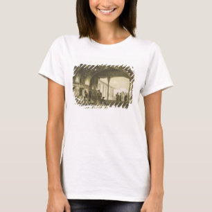 Camiseta O Salão dos espelhos no palácio do Sardar de