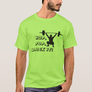 Camiseta O salto, pop, & trava-o!