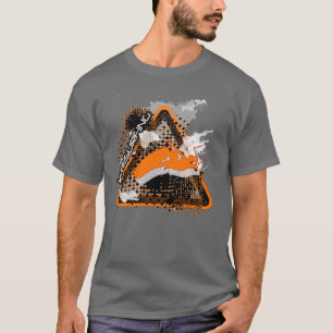 Camiseta O salto, sinal de salto do kitesurfer