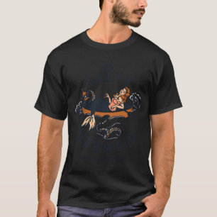 Camiseta O Salty Mermaid Dive Bar & Fish Shack Cool Retro