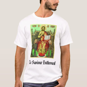 Camiseta O salvador Enthroned, salvador Enthroned