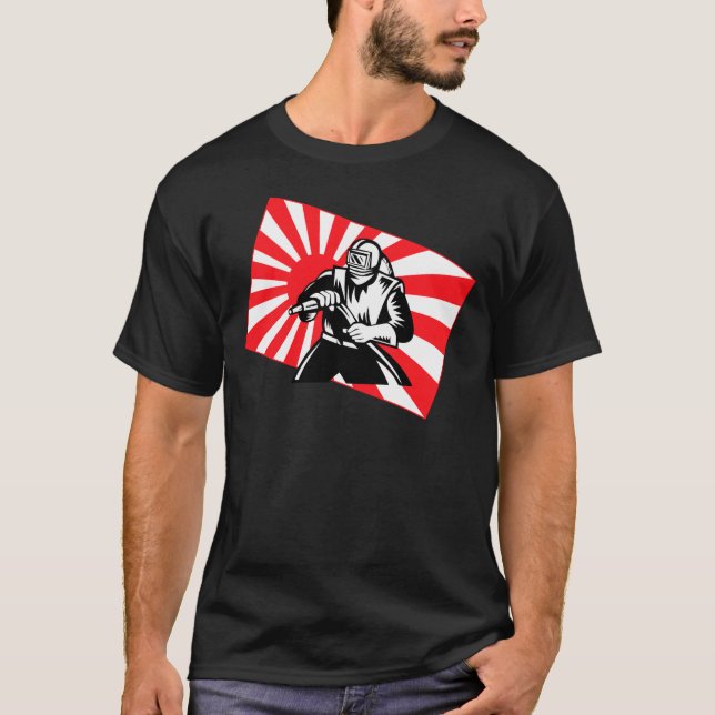 Camiseta O Sandblaster velho de Tokyo (Frente)