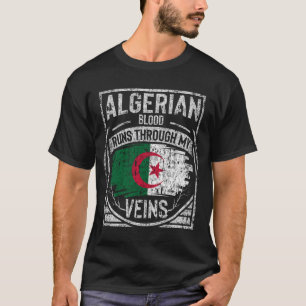 Camiseta O Sangue Argelino Atravessa Minhas Veias