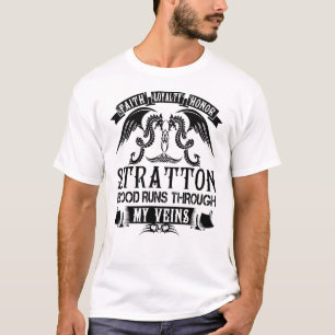Camiseta O Sangue Da STRATTON Passa Pelas Minhas Veias