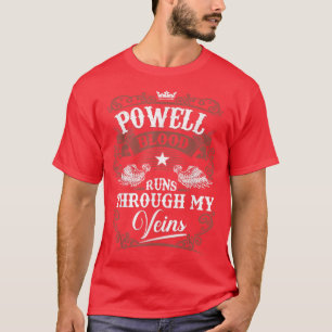 Camiseta O Sangue do POWELL atravessa as minhas veias, POWE