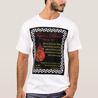 Camiseta O sangue do tigre para ganhar