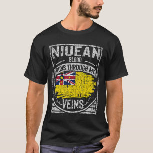 Camiseta O Sangue Niuean atravessa minhas veias